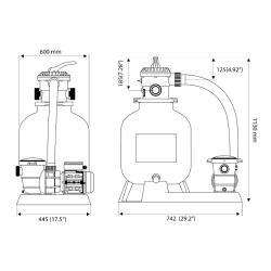 filtr tebas saturn 610mm