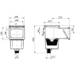 Skimmer Euro 15 l