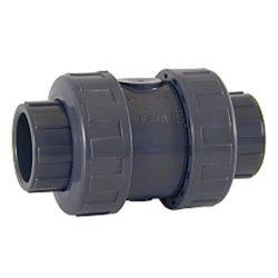 zawór zwrotny z dwoma śrubunkami 90mm