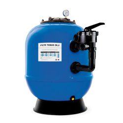 Filtr basenowy TEBAS BLU 500 mm 10 m³/h z zaworem bocznym